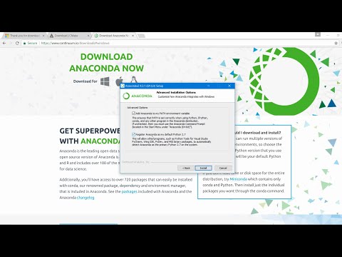 How To Download & Install Anaconda in Windows 10