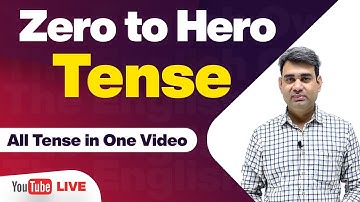 Tense for CUCET 2022 | Tense Concepts - English Grammar | by Anupam Sir