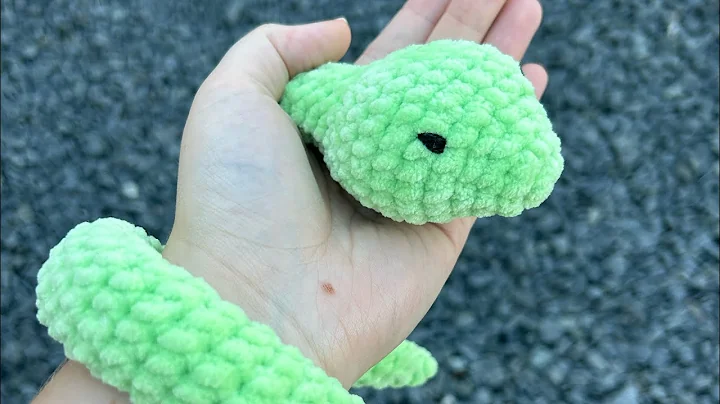 Learn to Crochet a Cute Snake | Easy Tutorial