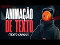 Como fazer ANIMAÇÃO de TEXTO para EDIÇÃO de RAP GEEK pelo ALIGHT MOTION - Rápido e Fácil (Pt 2)