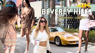 BEVERLY HILLS Sunday AFTERNOON 🌴 [4K] California 🇺🇸