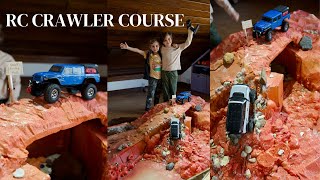 RC CRAWLER COURSE | 1/24 SCALE AXIAL by Steady Streamin Cashios 397 views 4 months ago 15 minutes