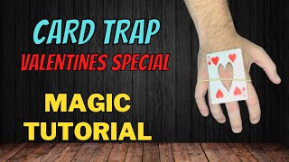 Valentines Day Magic - How To Flirt ❤️ Using Magic - Card Trap Special- Magic Card Trick Tutorial