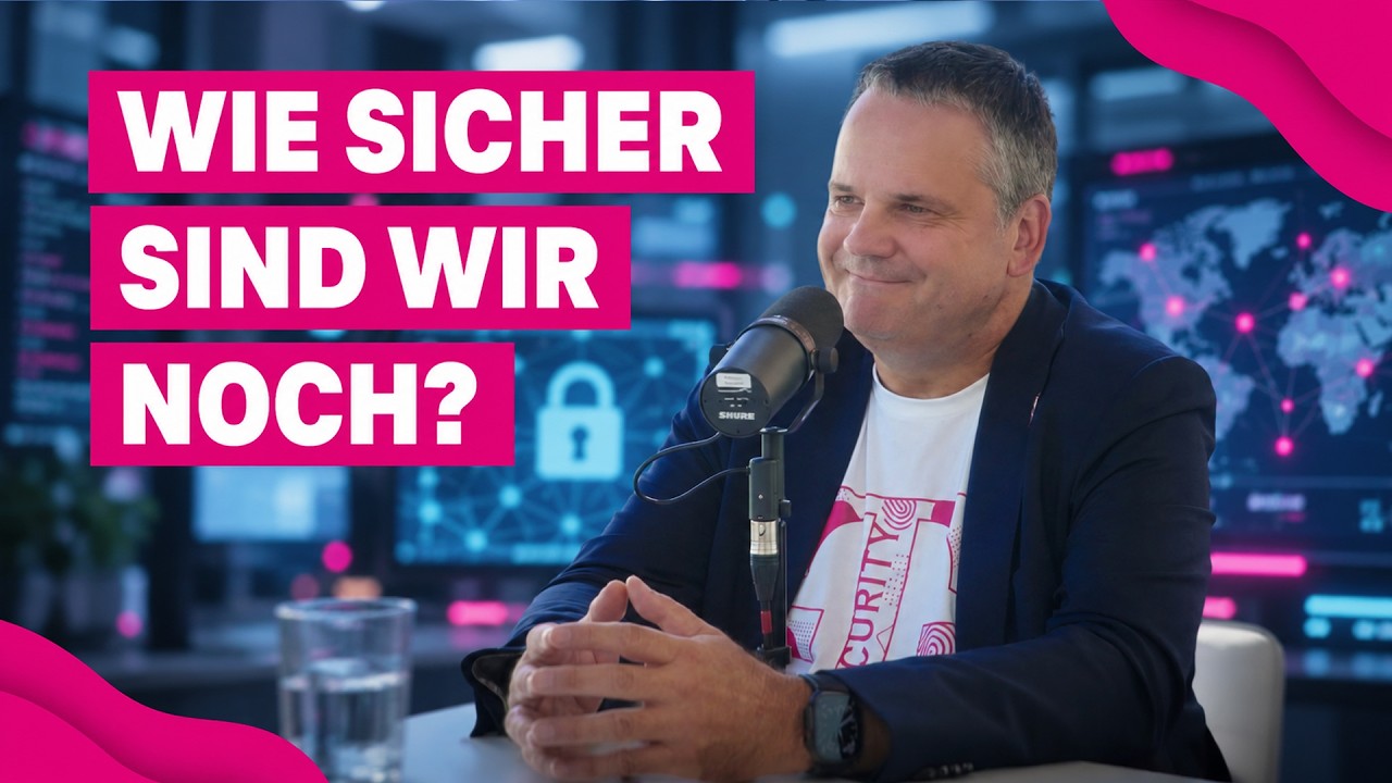 "Wir stehen im Internet unter Dauerfeuer.“ | Im Talk mit Telekom-Sicherheitschef Thomas Tschersich