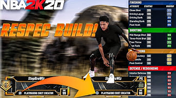 2K LET ME *RESPEC* MY PLAYMAKING SHOT CREATOR! BEST BUILD IN NBA 2K20! BREAK ANKLES AND SHOOT GREENS
