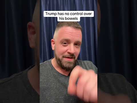 Trump has no control over his bowels #duet #trump #speech #address #iran #war #nothing #pointless