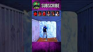 free fire character skills challenge 😲 #freefire #garenafreefire