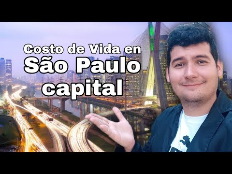 Con cuánto dinero se puede VIVIR EN SÃO PAULO CAPITAL | Costo de vida en Brasil | CABETO