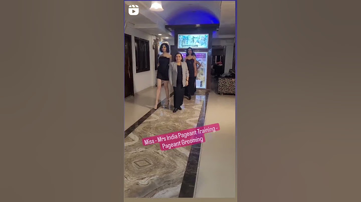 Miss - Mrs India Pageant Training - Pageant Grooming