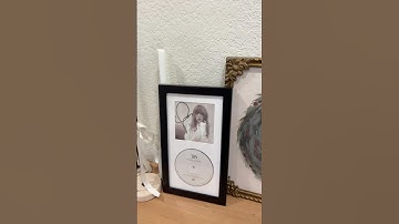 Signed TTPD 🩶 #shortvideo #shorts #taylorswift #ttpd #swifties #signed #viral #relatable #fyp