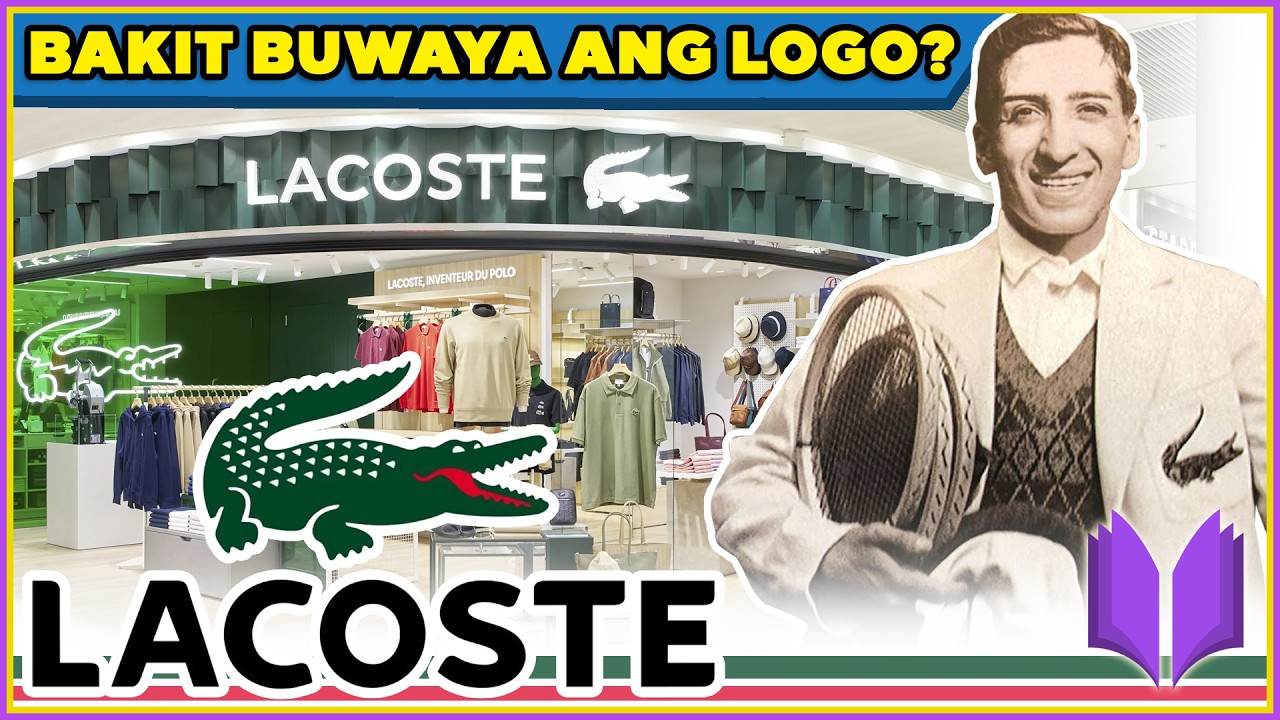 PAANO NAGSIMULA ANG LACOSTE | Bakit Buwaya Ang Logo Ng Lacoste?