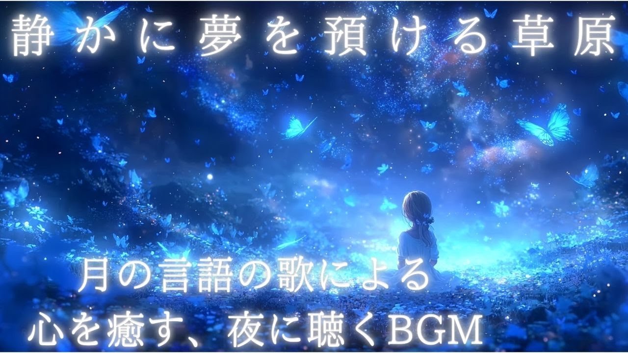 【幻想ケルト音楽】　～静かに夢を預ける草原～　⭐心を休ませる夜のBGM　【歌あり・癒しのBGM】