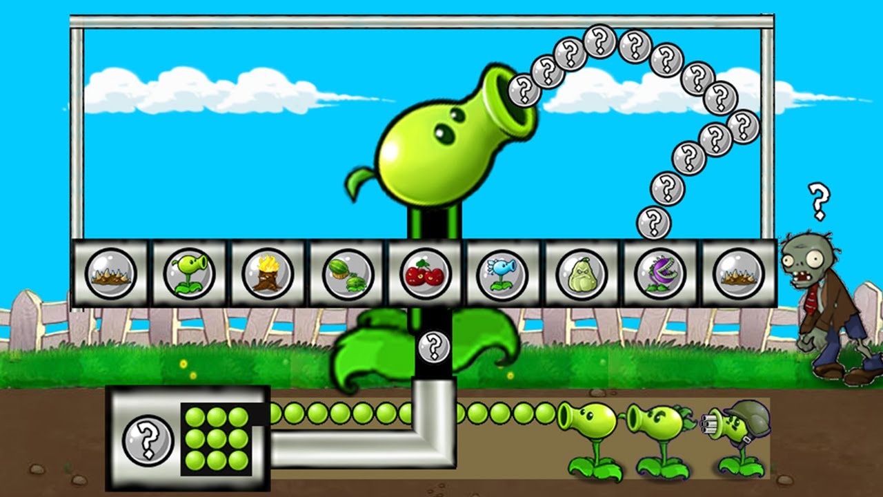 Strongest Fusion Plant. 344 Plants Vs. Zombies PvZ Plus pvz funny moments