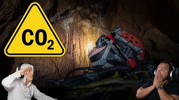 Cave Diver low on air finds toxic air pocket deep inside cave