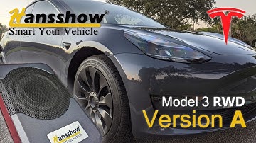 Tesla Model 3 RWD Standard to Premium Audio Subwoofer - Hansshow Version A - Detailed Installation