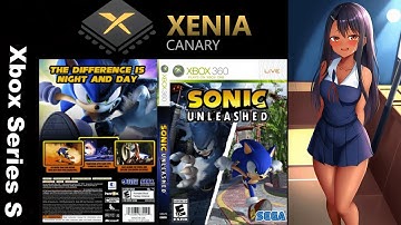 Sonic Unleashed 60FPS Patch on Xbox Series X/S Xenia Canary V1.1.5