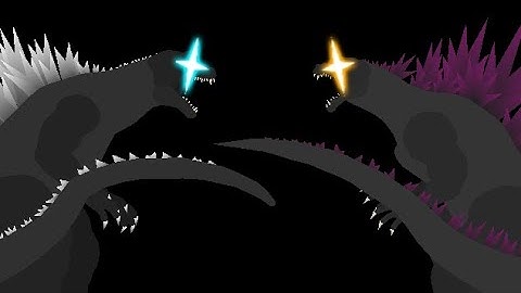 GODZILLA GMK (2001) VS GODZILLA MILLENNIUM (1999) (STICK NODES)