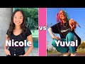 Nicole Laeno Vs Yuval Biton TikTok Battle