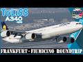 X PLANE VERT ToLiss A340 Lufthansa Frankfurt Rome Roundtrip Preparing For MSFS 2024 Release X PLANE VERT ToLiss A340 Lufthansa Frankfurt Rome Roundtrip Preparing For MSFS 2024 Release