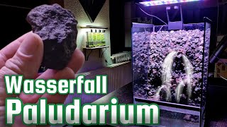 Anleitung für Anfänger ! Wasserfall - Paludarium aus einem Aquarium