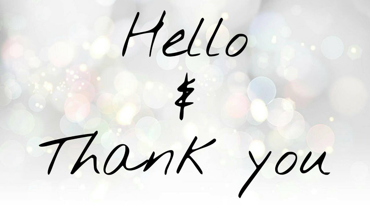 A little hello!