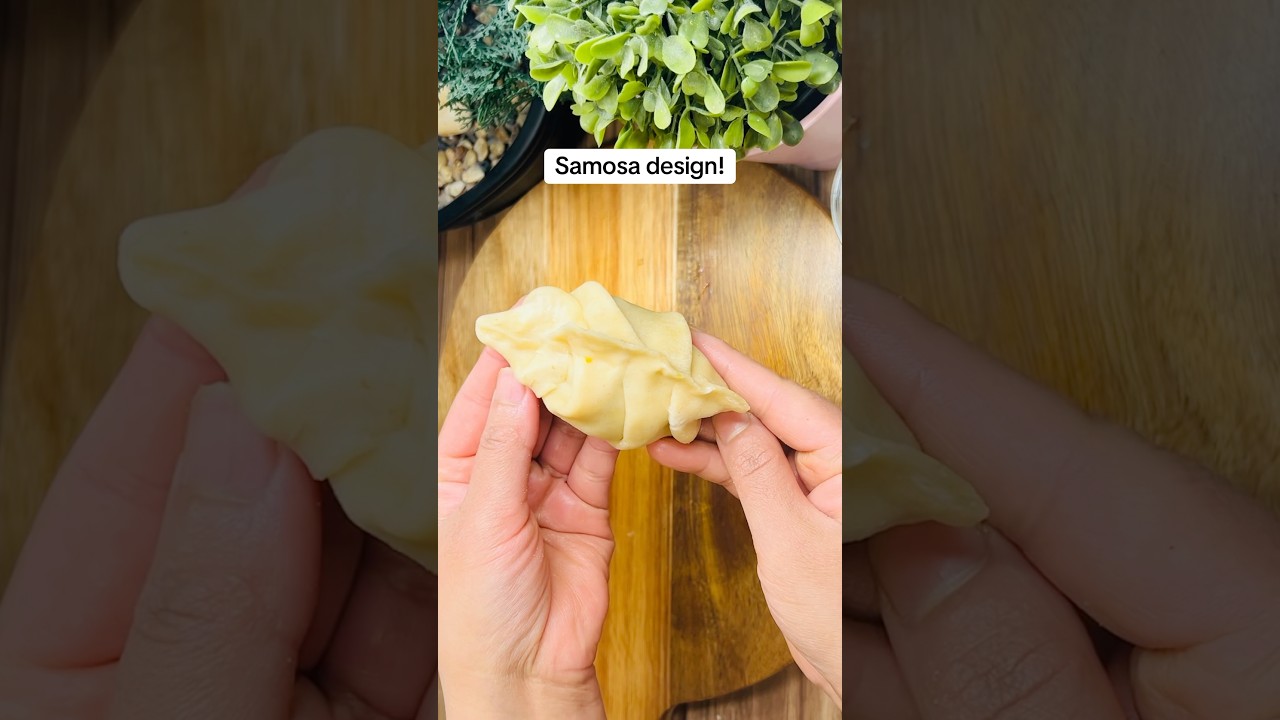 Samosa design for beginners!
