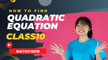 Quadratic Equations Made Easy | Class 10 Maths | Step-by-Step| #youtube #maths #education 
