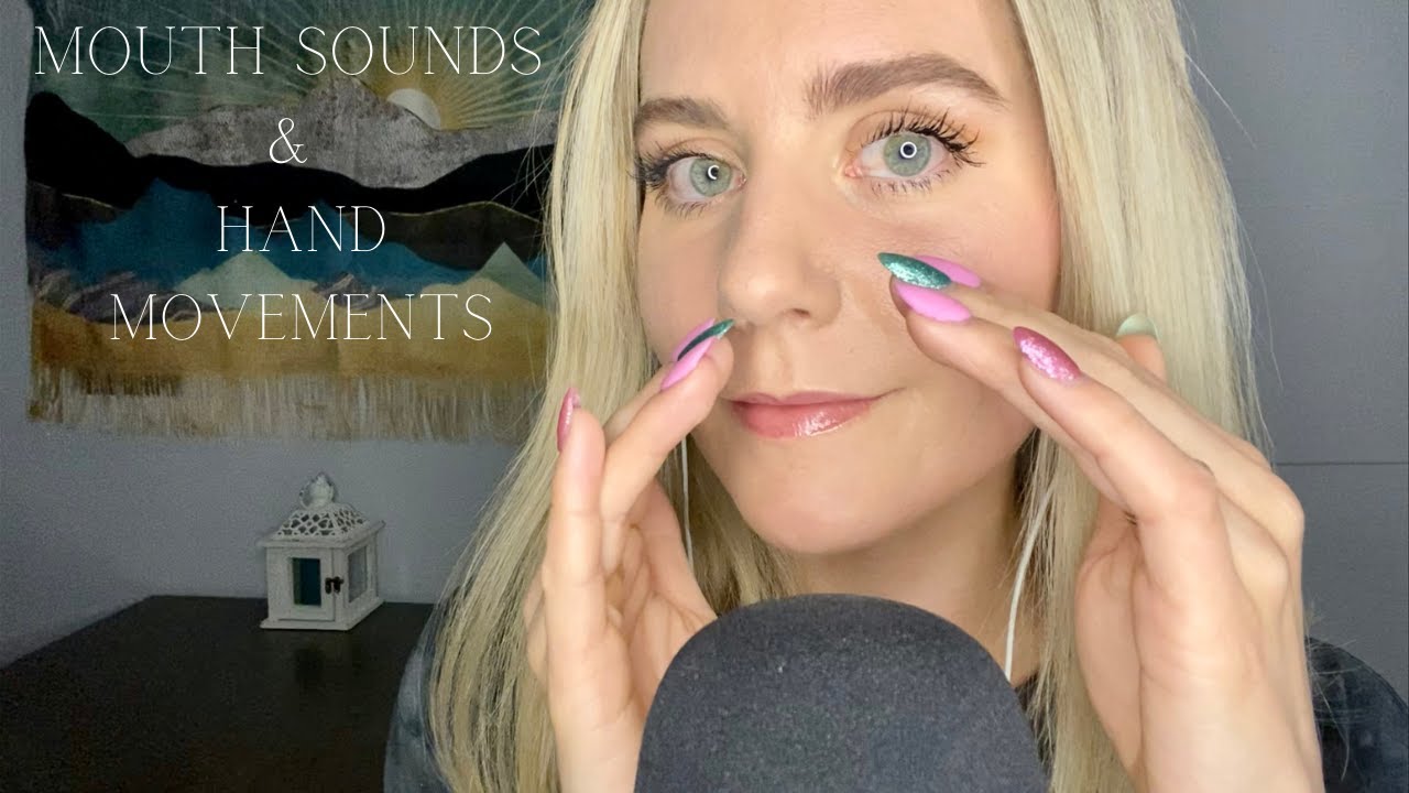 christian ASMR Mouth Sounds and Hand Movements