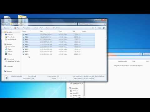 How to Burn a DVD with Windows 7 Explorer