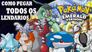 Pokémon Emerald - Como pegar todos os Pokemon Lendários 