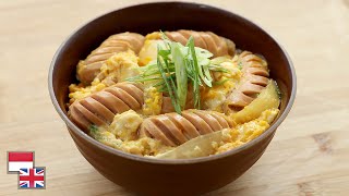 Cocok Bekal Anak: Resep NASI SOSIS TELUR JEPANG ‘OYAKODON’ & NUGGET ‘NIGIRI’