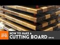 Making cutting boards