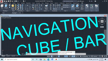 How recover the Navigation cube, 3d AutoCAD 2020.