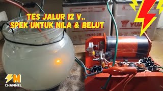 TES JALUR 12 V.. SPEK UNTUK NILA & BELUT