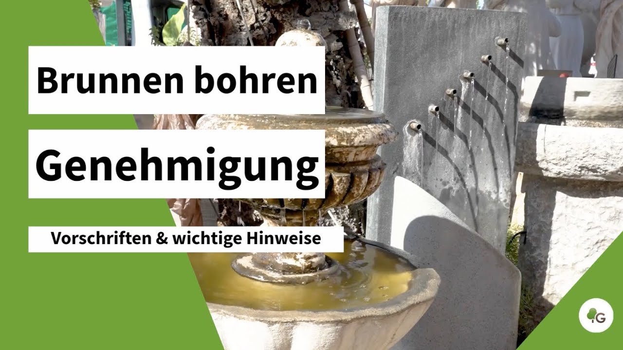 Brunnen Bohren Genehmigung Hamm