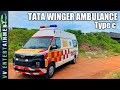 2022 TATA WINGER AMBULANCE TYPE C DETAILED MALAYALAM REVIEW //