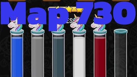 color water sort 3D level 730