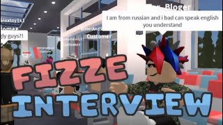 FIZZE INTERVIEW - ROBLOX TROLLING