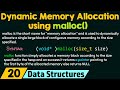 Dynamic Memory Allocation using malloc()