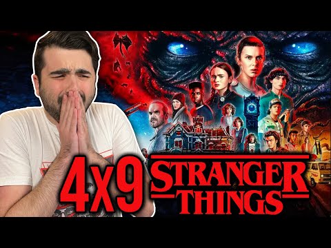 CRYING AT THE STRANGER THINGS SEASON 4 FINALE! Stranger Things 4x9 Reaction "The Piggyback"