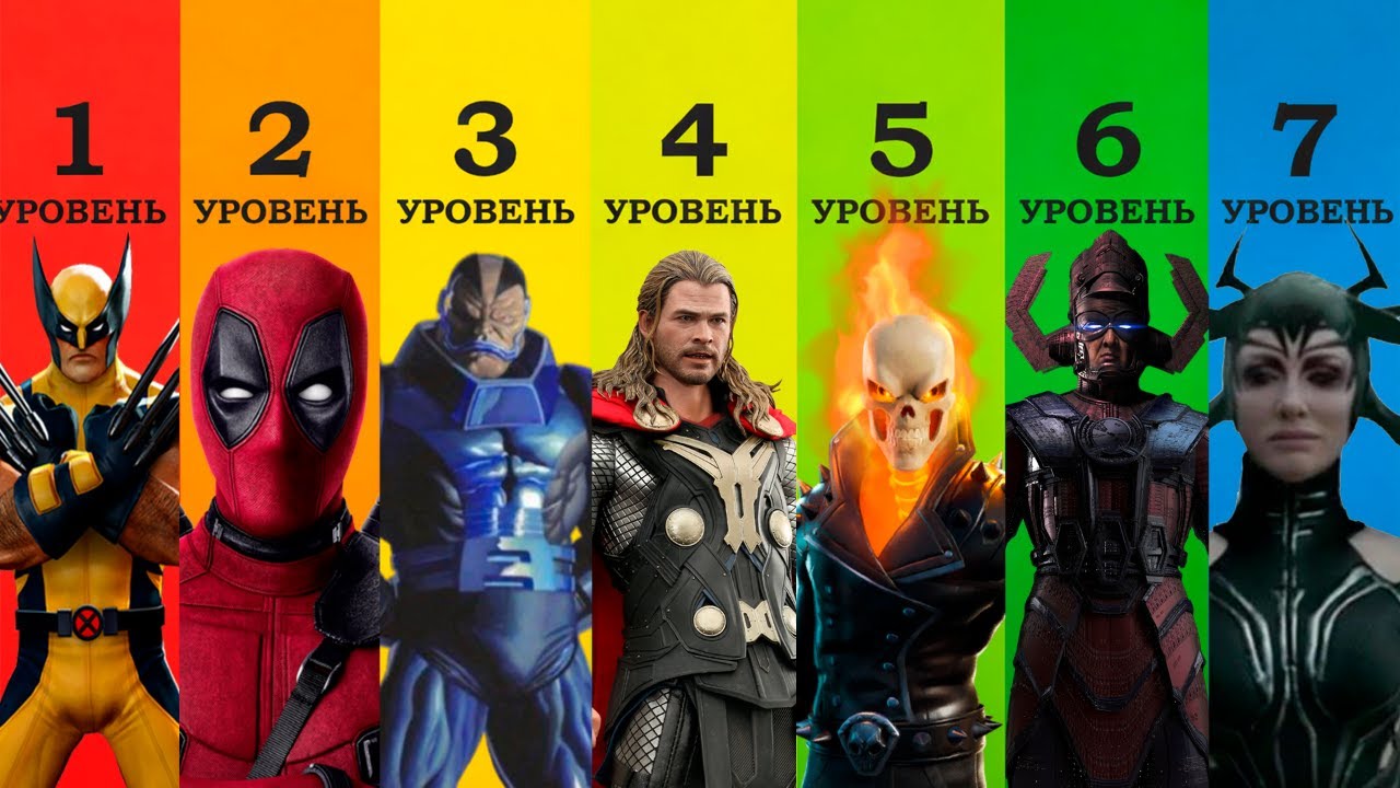 7 уровней бессмертия в Marvel
