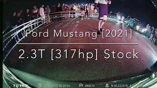 KPD Tuning VW Touareg GP 3.0 TDI CASA Stage 3 VS Ford Mustang 2021 2.3T 317hp Stock