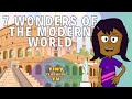 Do You Know All The 7 Wonders Of The Modern World? | Educational Videos for Kids