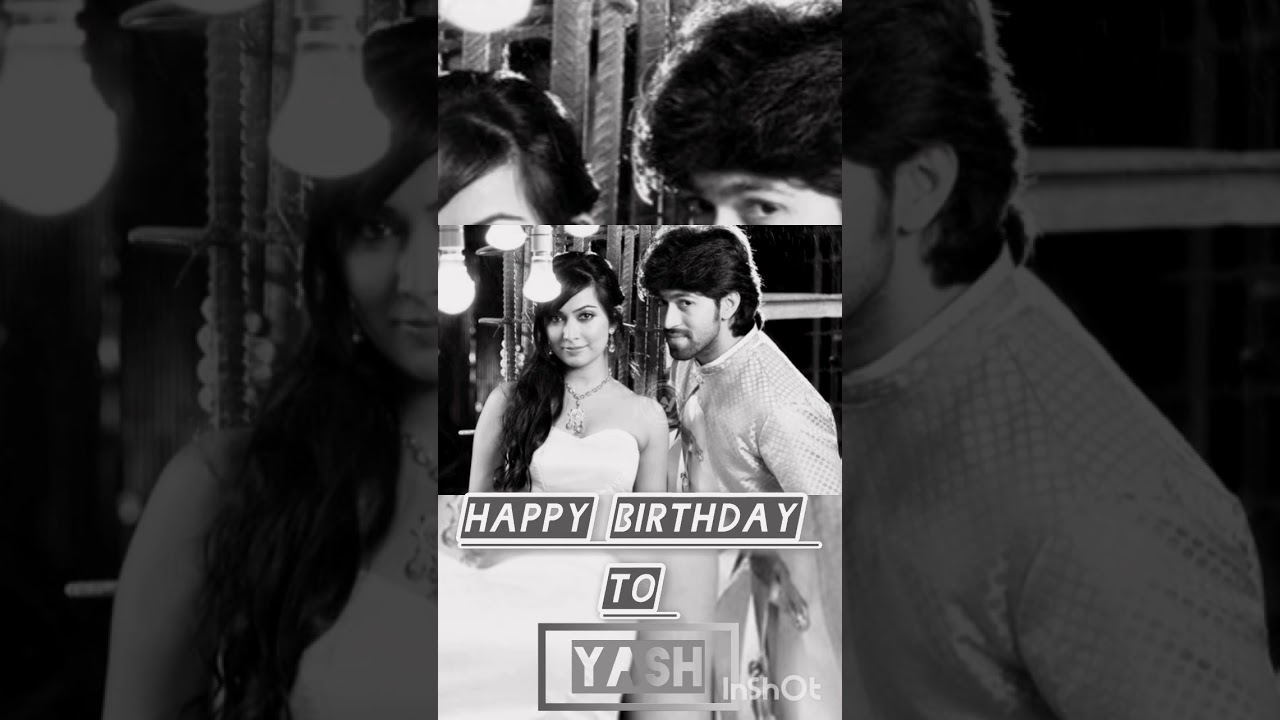 ROCKING STAR YASH HAPPY BIRTHDAY 
