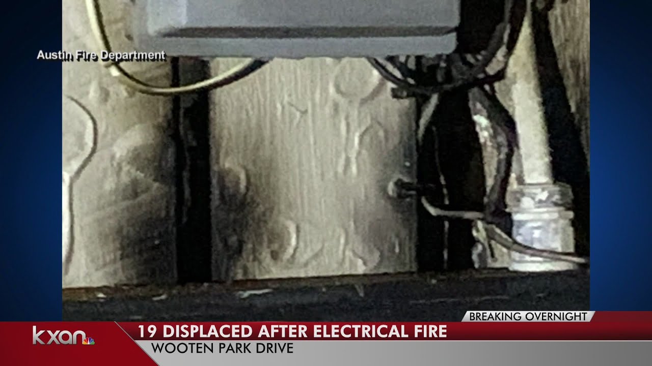 Fire at north Austin apartment complex - YouTube