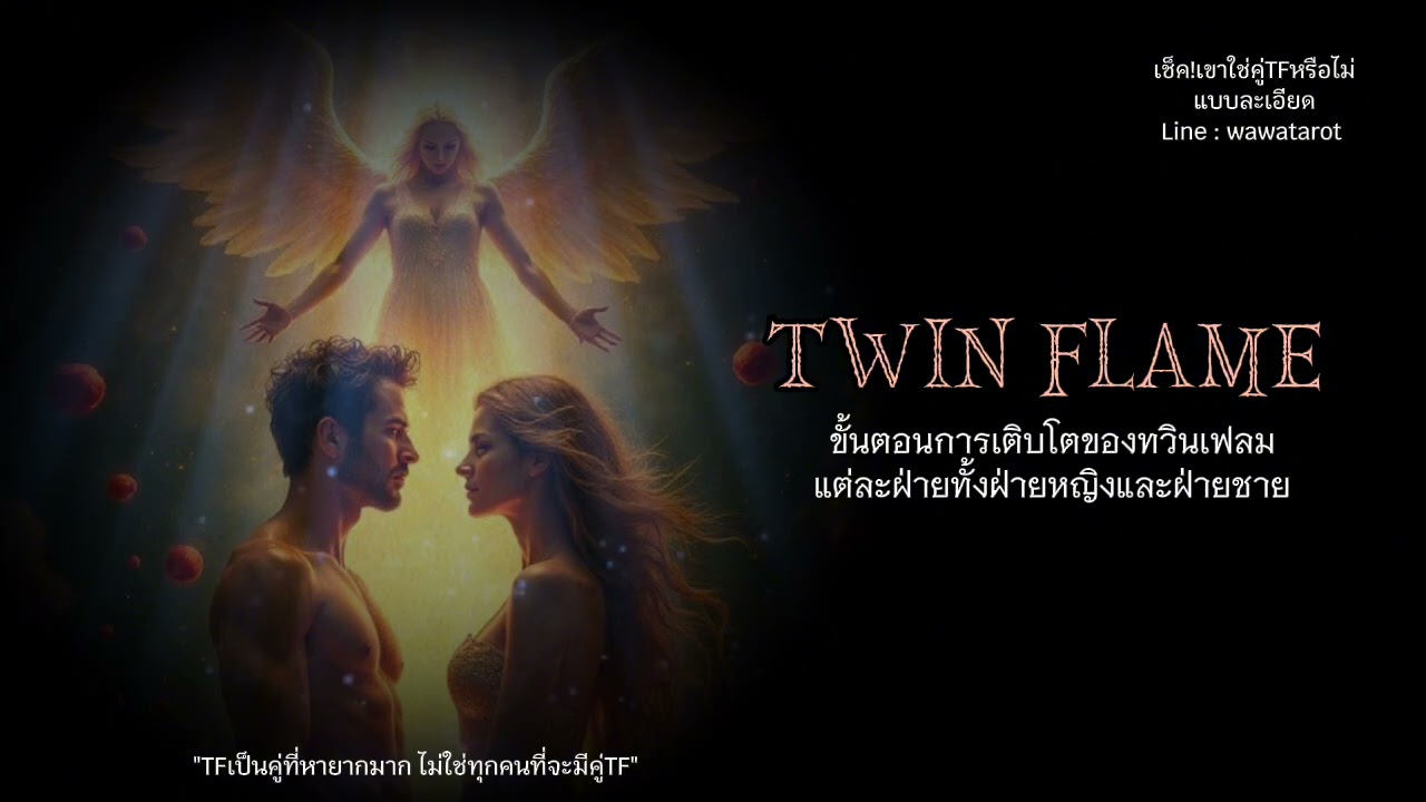 การเติบโตของทวินเฟลมในแต่ละช่วงของแต่ละฝ่ายทั้งฝ่ายหญิงและฝ่ายชาย