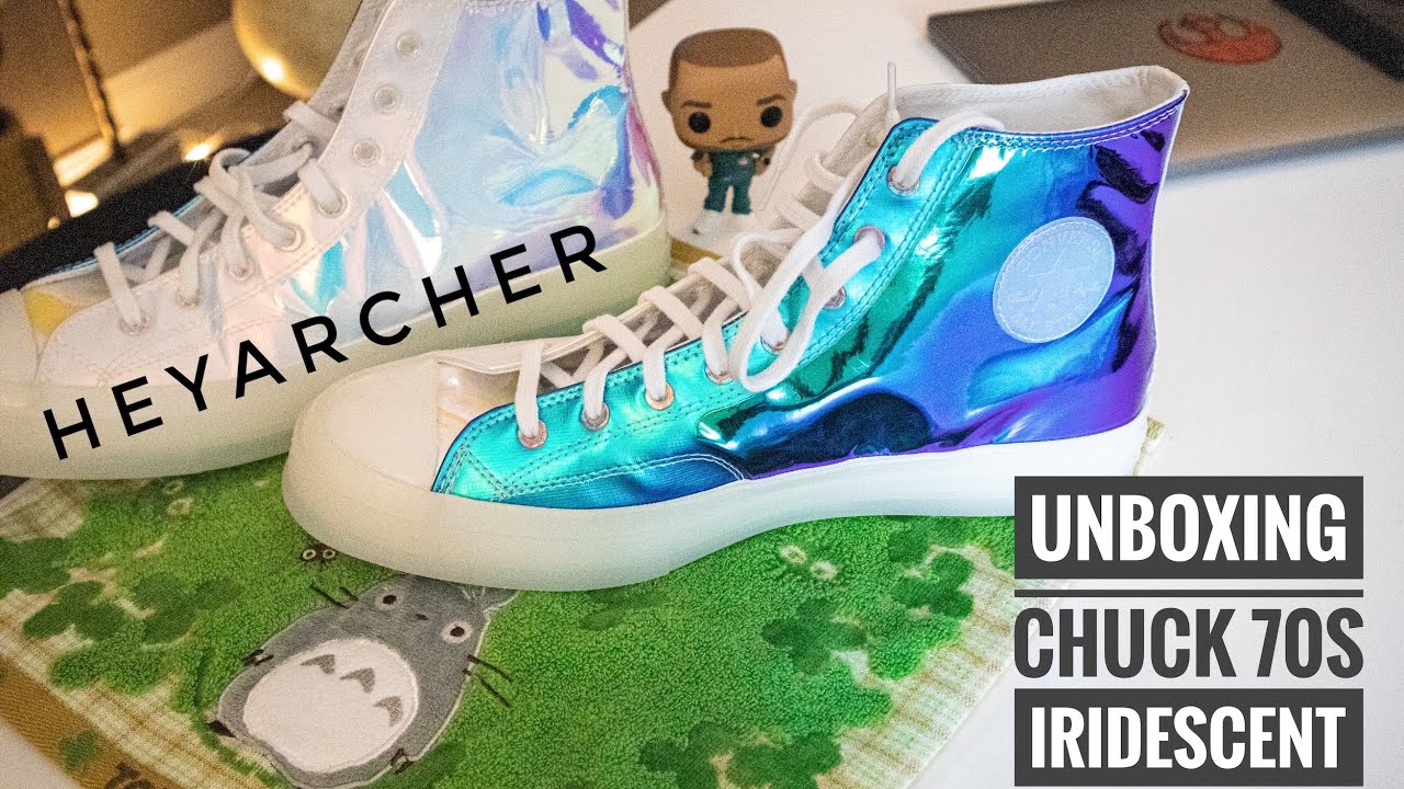 iridescent chucks