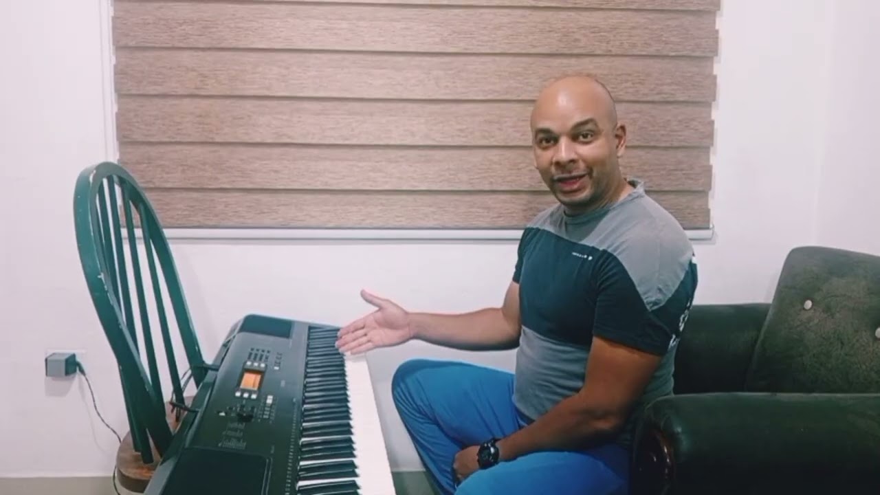 El teclado del piano 