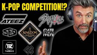 Pro Vocal Coachs Ysis Of Ateez, Btob & Sf9 From Kingdom Legendary War K-Pop Compeion