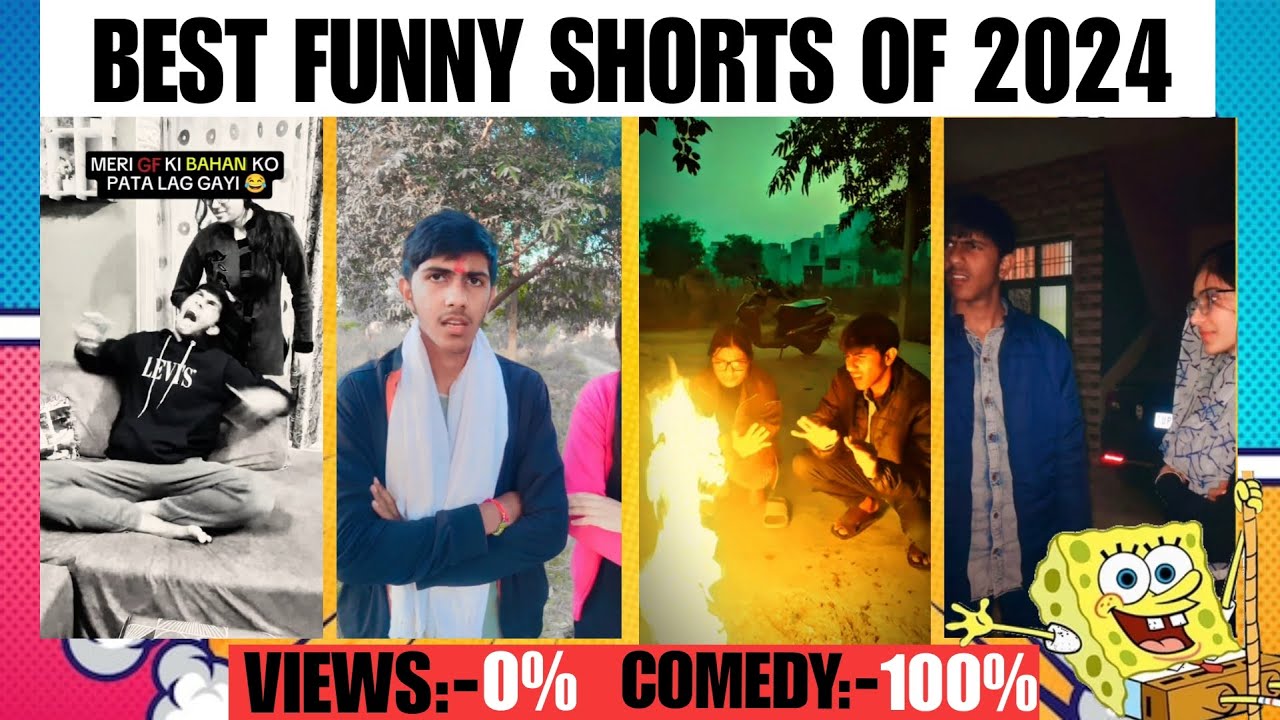 Best funny shorts of 2024 😯 || funny shorts compilation || comedy ...